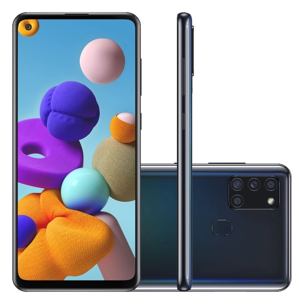 Samsung Galaxy A21S 64GB - Preto